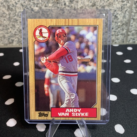 Andy Van Slyke 3 Cards Pittsburgh Pirates All Star Hall of Fame Center Perfect - Picture 5 of 8